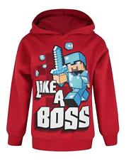 Minecraft Boy's Hoodie T-shirt Top Pyjamas