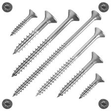 Spanplattenschrauben Edelstahl A2 VA V2A Torx Ø 3-6 mm Holzschrauben Teilgewinde