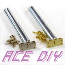 Concealed Door Closer | Hidden Tubular Internal Inner Spring Chain Brass Chrome