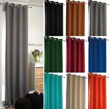 Verdunklungsgardine Ösen Gardine Vorhang Verdunkelung Blickdicht Abdunkelnd Deko