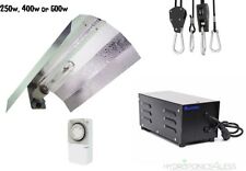 Hydroponic Tent Grow Light Kit Ballast Euro Reflector System HPS 250w 400w 600w