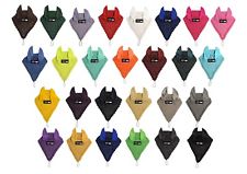 EQUESTRIAN HORSE EAR NET FLY VEIL CROCHET BONNET MASK HOOD WITH PIPING