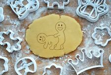 Smiley von hinten Ausstechform 3D Keksausstecher Liebe Kamasutra Plätzchen