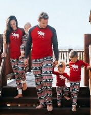 Noël Famille Adultes Enfants Pyjamas Vêtements De Nuit Famille Pyjamas Ensembles
