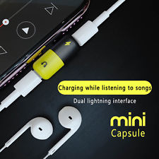 Lade Kopfhörer Adapter für iPhone 7/8 7/8 Plus iPhone X Musikhören und Aufladen