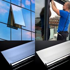 (2€/m²) Spiegelfolie Fensterfolie Spiegel  Folie Fenster Glas Scheiben Spion 