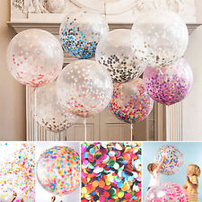 5×12''confettis ballons en latex décoration d'anniversaire de mariage d'hélium