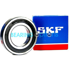 SKF 6200 - 6209 2RS Series Rubber Sealed Genuine SKF Ball Bearings