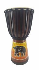 70cm 60cm 50cm 40cm Profi Djembe Trommel Drum Bongo Elefant mit oder ohne Tasche