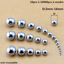 Roulements à Billes acier inoxydable Haute Précision 2mm-16mm 10PCS À 5000PCS x