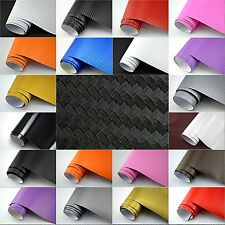 4,14€/m² Carbon Folie Matt Glanz Alu gebürstet Auto Luftkanal Folie 3D Struktur