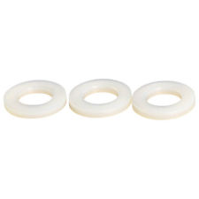 M2 M2.5 M3 M4 M5 M6 M8 M10 M12 WHITE NYLON FLAT FORM A WASHERS PLASTIC WASHER