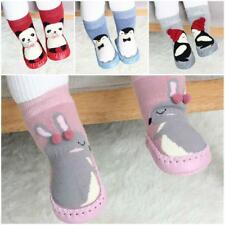 Infant Baby Girl Boy Toddler Anti-slip Warm Slippers Socks Cotton Crib Shoes