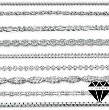 Chaine Vénitienne - Gourmette - Serpent - 925 Argent - 40-75 cm - 0.6-3.8 mm