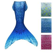 Adulte Enfants Queue De Sirène Maillot De Bain Natation Bikini Nageoire Cosplay