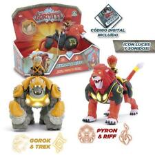 Gormiti – Animal con audio HyperBeast Deluxe Pyron & Riff, Gorok & Trek