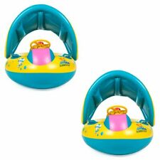 2X(securite Bebe Enfant Bebe Natation Flotteur Gonflable Ajustable Parasol S P1)