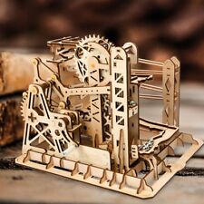 Robotime Marble Roller Coaster Clockwork Mechanical 3D Puzzle Game Gift UK Stock