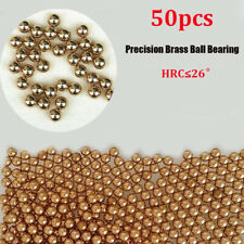 50 pieces De précision roulements a billes Boule de laiton Balle 1-8mm