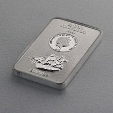 Cook Islands 999 Silber Münzbarren New Generation Bounty 5 - 250 Gramm