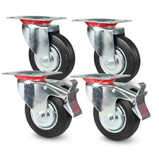 Transportrollen 4 Rollen Satz Möbelrolle Bockrolle Lenkrolle Industrierolle