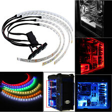 60CM Flexible LED Case Strip Light For PC Computer Decor DC12V Waterproof