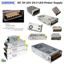DC12V/5V Driver AC 230V Power Supply Transformer for LED Strip Light UK Stock UK
