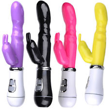 Rabbit-Multispeed-Vibrator-Dildo-Waterproof-Female-Sex-Vibrating-Massager-Wand