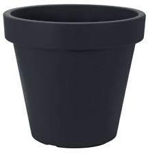 XXL Pflanzkübel -  Diverse Größen - Kunststoff Blumentopf rund Blumenkübel groß