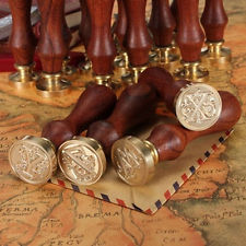 Personalized Vintage Wax Seal Stamp Alphabet Gift Letter Style Supplies