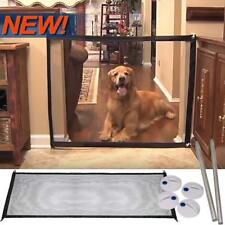 Mesh Magic Pet Dog Gate Safe Guard And Install Anywhere Pet Safety Enclosure UK