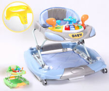 Gehfrei Baby Walker Lauflernhilfe  Schiebestange Schaukelfunktion Spielstation