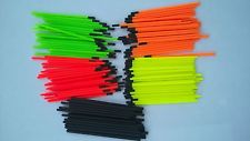 hollow plastic tips for pole floats (30 in a pack)