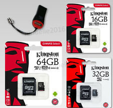 Kingston Microsd Handy Speicherkarte 16/32/64GB Class 10 UHS-I 80MB/s UHS-I 