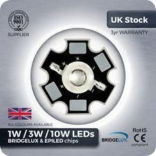 1W 3W 10W LED Component Grow Light Aquarium red green royal blue UV white on PCB