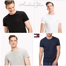 Tommy Hilfiger Icon Men's Classic Crew Neck Short Sleeve Men's T-Shirts S M L XL