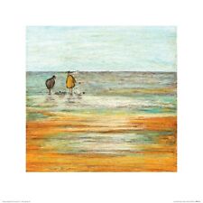 Sam Toft reproduction d'art Sandcastle Progress Report 40 x 40 cm