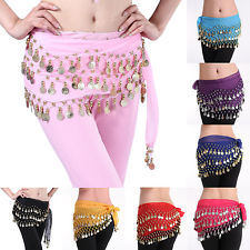Danse du ventre Belly Dance Ceinture Echarpe Foulard Orientale Sequins Cadeau NF