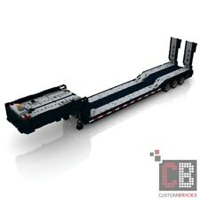 CB Eigenbau Bauanleitung RC Tieflader Low Loader Trailer für LEGO® Technic Stein