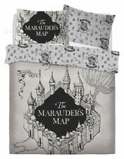 Harry Potter Marauders Map Disney Style Duvet Cover Sets Reversible Bedding Sets