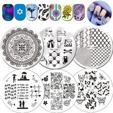 BORN PRETTY Ongles Stamping Pochoir Plaque Modèle Nail Art Ongle Plate Manucure