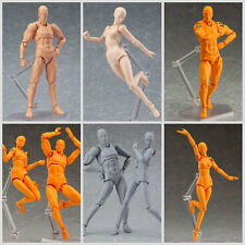 Male/Female PVC Action Figma Archetype Figure Model Toy For Drawing Sketch.