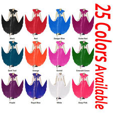 TMS BELLY DANCE JUPE CERCLE JABOT HAUT COSTUME DANSE ORIENTALE SKIRT TOP SET 25c