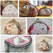 Fermoir de Sac Main Bronze Porte-Monnaie Bourse Clip Anse Création 8.5X6.5cm DIY