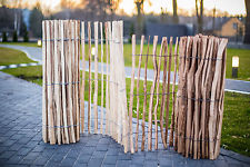Staketenzaun Holzzaun Kastanienzaun Gartenzaun Zaunlatte imprägniert 50 90 120cm
