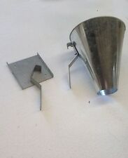 Schlachttrichter M-XXL für vor der Rupfmaschine und Brühkessel für Hühner-Gänse