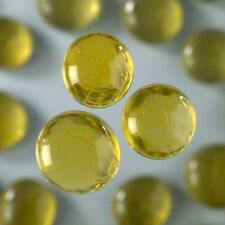 Lot d'env. 250 Galets Nuggets de verre lisse coloré de 13 à 15 mm, ép. 8 mm, 1kg