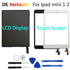 Vorderer LCD-Bildschirm Touchscreen Digitizer Ersatz für Apple iPad Mini 1 2 DE