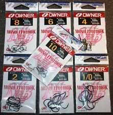Owner Mosquito Hook Finesse Wacky Drop Shot Haken Gr. 1 2 4 6 8 10 1/0 2/0 Japan