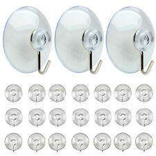 Suction Cups Window Glass Hooks Bathroom Kitchen Strong Towel Hanger Suckers